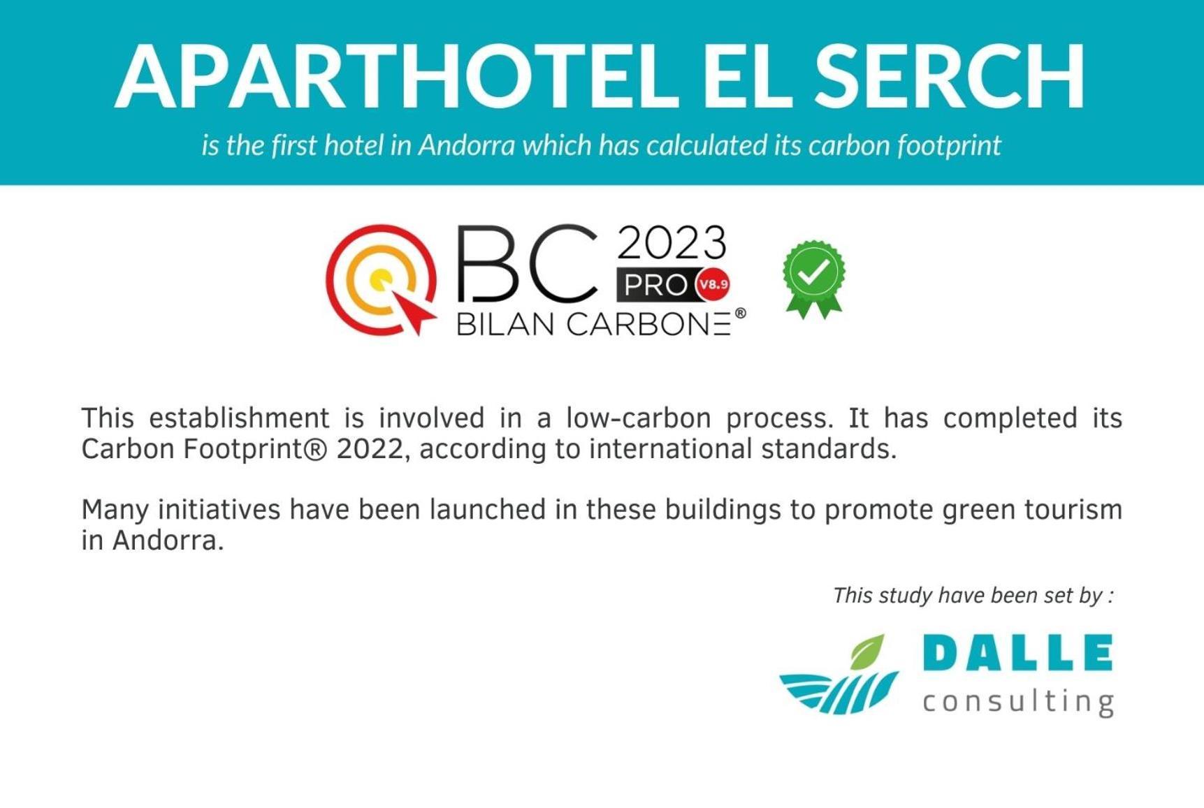 Aparthotel El Serch Andorra la Vieja Exterior foto